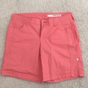 🔶 Orange DKNY cargo shorts